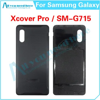 Pre Samsung Galaxy Xcover Pro SM-G715 G715 Zadný Kryt Dvere Bývanie Batérie Zadné Prípade Opravu, Náhradné Diely