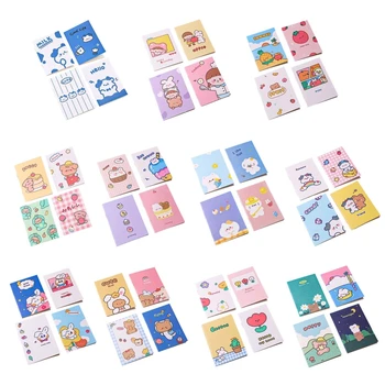Krásne Mini Prism poznámkový blok Vestník Notebook Malé Memo Book pre Malú Odmenu Darček JIAN