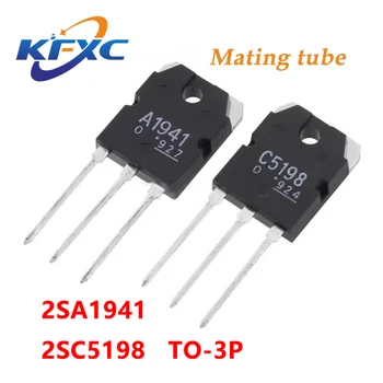 Tranzistor robiť poder, 2SC5198, 2SA1941, TO3P, 5 pares, C5198, 10 PCes
