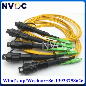10Pcs Vodotesný IP67 Corning HUAWEI Mini SC/APC 3M 5M 3.0 mm Žltý Kábel na OptiTap Jumper Optických Vlákien Konektor Patch Kábel