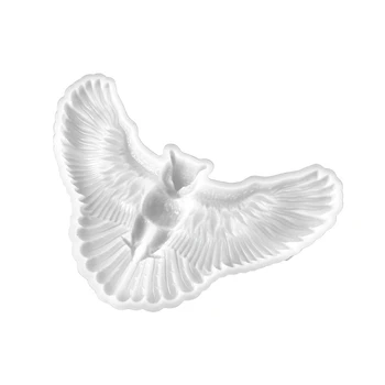 Otvorenie Krídla Sova Silikónové Formy Ručné Domov Stene Dvere Dekorácie, Remeselné Výrobu Nástrojov