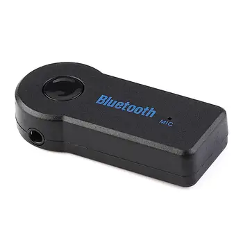 1PCS Mini Bluetooth, 3,5 MM Jack, AUX Audio MP3 Hudby, Bluetooth Prijímač do Auta Bezdrôtové Handsfree Reproduktor, konektor pre Slúchadlá Adaptér