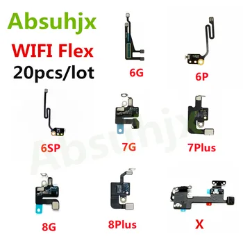 Absuhjx 20pcs Antény Wifi Flex Kábel pre iPhone 6 7 8 Plus 6SP 8G X Wi-Fi Signál Páse s nástrojmi Náhradné Diely