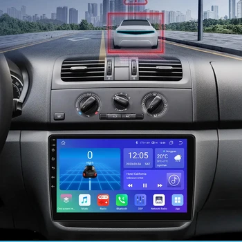 Autorádio Android Obrazovka pre Škoda Fabia 2 542 2007 - 2014 Carplay Auto Stereo Multimediálny Prehrávač GPS Som Automotivo 7862 WIFI DSP