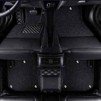 Vlastné Auto Podlahové Rohože pre Jeep Compass 2007-2017 Interiérové Detaily Auto Príslušenstvo poschodové Vymeniteľné