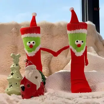 Magnety Ponožky Vzťah Zodpovedajúce Členok Zábavné Novinka Vianočné Párov Ponožky, Bavlnené Ponožky