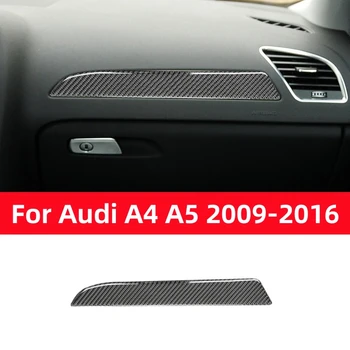 Pre Audi A4L A4 B8 2009-2016 O5 2009-2017 A5 2008-2017 Príslušenstvo Uhlíkových Vlákien Interiér Auta Nástroj Stôl Výbava Nálepku Krytu