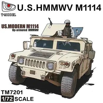T-Model TM7201 1:72 NÁS.MODERNÉ M1114 Up-obrnené HMMWV MODEL AUTA