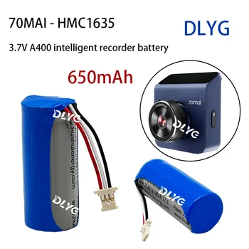 3,7 V HMC1635 Lítium-iónová Batéria 650mAh pre 70mai A400 Batérie rubikova Kocka Inteligentné Tachografov