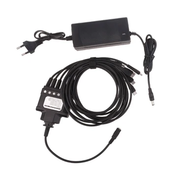 6-Spôsob Nabíjací Kábel Adaptéra Swithching Power Charge Pre Hytera BD350 BD300 TD350 TD360 obojsmerné Rádiové E65C