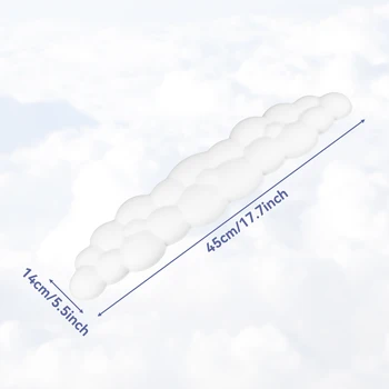 Cloud Tvar Zápästie Zvyšok Nádherné Non-Prelievanie Dlhé Hodiny Písanie Na Mäkké A Elastické Zápästí Zvyšok Pad