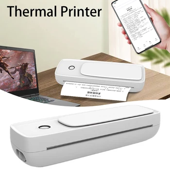 Bezdrôtové Inkless Tepelná Tlačiareň Odolné Nabíjateľná Mobile Printer Pre Memo Vestník Súbory