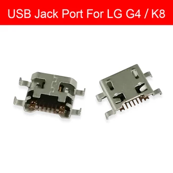 Usb Nabíjanie Konektor Port Konektor Pre LG G4 F500K H810 H815 H818 LS991 VS986 Chargring Konektor Dock Zásuvky Repalceemnt Pre LG K8