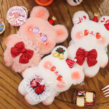 Vianočné medveď mláďa originálne ručné byť plnené medvedík bábika bábika pre milovníkov darčeky na Vianoce