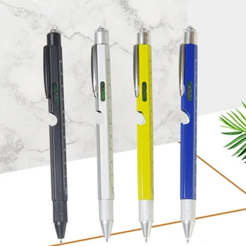 9 v 1 Multi Nástroj Pero Gadgets Multifunkčné Písať Pero Vianočný Darček pre Mužov