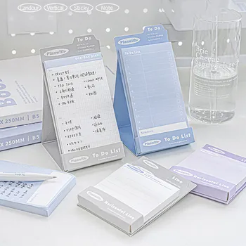 80sheet/taška Mini Memo Pad Iny Jednoduchosť kórejský nelepivé Post Poznámka Malé Prenosné Tearable Note Pad Roztomilý Papiernictvo Dodávky