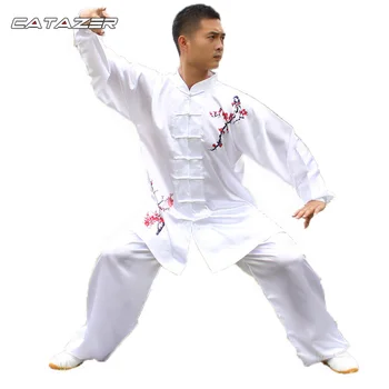 Bojové Umenie Vyhovuje Tai Chi Výkon Oblečenie, Dlhé rukávy Kung Fu Oblečenie Bojové Umenie Tai Chi Oblečenie, Muži a Ženy Môžu Nosiť