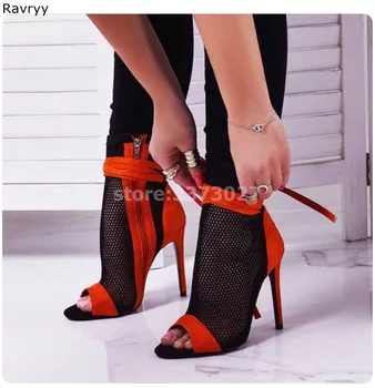Oka Žena sandále Sexy členok sandále, topánky pohodlné vysoké podpätky členok popruh ženské šaty, topánky típat prst strana zobraziť oblečenie