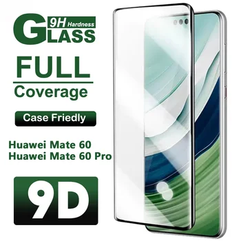 2 ks stylus pre Huawei Mate 60 Pro Zakrivené Tvrdeného Skla pre Huawei Mate 60 Pro+ Úplné Pokrytie Sklo Film