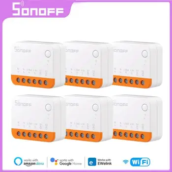 SONOFF MINIR4 Wi-Fi Smart Switch 10A MINI Extrémne Inteligentných Domov Relé Modul Diaľkové Ovládanie Hlasom Pre Alice Google Asistent Alexa