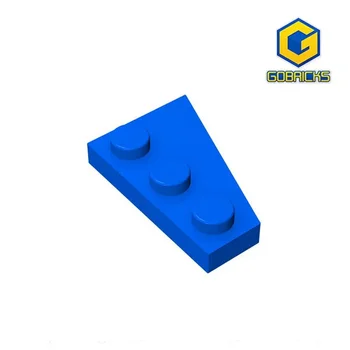 Gobricks GDS-546 Klin, Doska 3 x 2 Ľavej kompatibilné s lego 43723 kusy detských DIY Montáž Stavebné Bloky