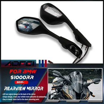 S1000RR Motocykel Spätné Zrkadlá LED smerovku Svetlo Pre BMW S1000RR 2019 2020 2021 2022 Black Vľavo, Vpravo