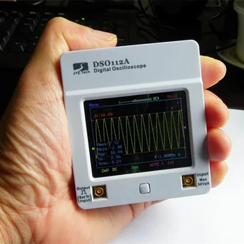 Osciloscopio DSO 112A TFT Dotykový Displej Prenosný Mini Digitálny Osciloskop USB Rozhranie, 2MHz 5Msps oscyloskopy osciloscop