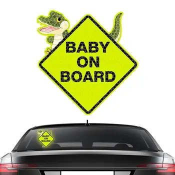 Baby Na Palube Znamenie Nálepky Dieťa V Aute Nálepky Pre Autá Reflexné & Nepremokavé Dieťa V Aute Nálepky Pre Autá Nákladných Vozidiel