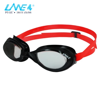 LANE4-Profesionálne Plavecké Okuliare pre Dospelých, Anti-Fog UV Ochrana, 705