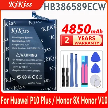 HB386589ECW 4850mAh Batériu Pre Huawei V10 P10 Plus Česť Hrať Česť 20S Česť 8X Hrať Nova 3 4 Mate20 Mobilný Telefón Bateria