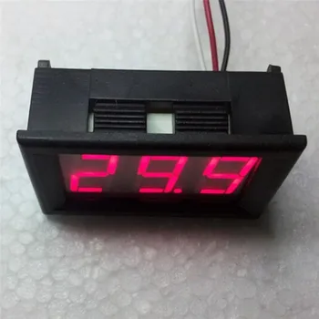 1pcs DC 0-30V červené auto auto Mini voltmeter Digitálny tester napätia, test batérie