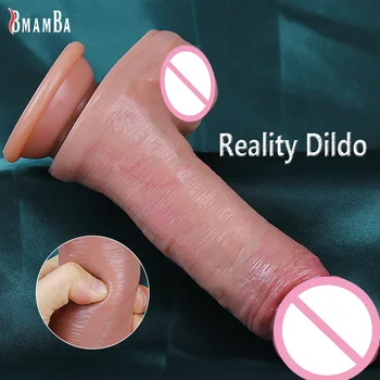 Super Realistické Dildo Pokožke Pocit Silikónové Penis s Prísavkou Ženy sexuálnu Hračku, G-bod Vaginálne Stimulátor Dospelých Produkty 18+