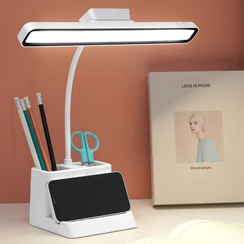 Stolná Lampa LED USB Nabíjateľné Svetlo Plynulou Stmievanie stolná Lampa Visí Magnetické Spálňa Nočné Lampy, Stolové Lampy na Čítanie