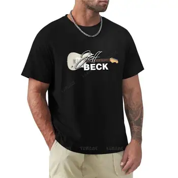 letné t-shirt mužov Jeff Beck logo T-Shirt prispôsobené tričká, vintage t shirt nové vydanie tričko oblečenie pre mužov mens t-shirts