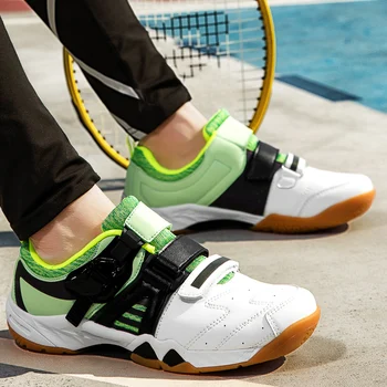 Nové Bedminton Topánky Muži Ženy Anti-Slip Tenisky Krytý Súd Volejbal Topánky Stolný Tenis Topánky Plus Veľkosť