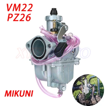 Mikuni Karburátoru VM22 26mm 110cc 125cc Jamy Dirt Bike ATV Quad PZ26 Výkon Karburátoru Časť