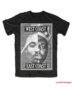 2PAC POTENT OUTLAWZ T-Shirt Kult,Tupac,NOTORICKY známy B. I. G,2pac,eastcoast,westcoast Hip Hop tee človeka t-shirt