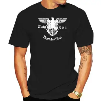 2022 Letné Hot Predaj Muži T-shirt Tričko, Deutschland,Reichsadler, Hooligans, Deutsches Reich,Wehrmacht,oldschool Nemecko