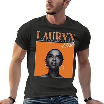 Lauryn Hill Nadrozmerná T Shirt Módne pánske Oblečenie Krátky Rukáv Streetwear Veľké Veľkosti Top Čaj