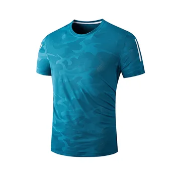 Rýchle Suché Šport T-Shirt pánske Pre 2023 Letné Krátke Rukávy Bežné Kamufláž Nadrozmerná 7XL 8XL 9XL Top Tees TELOCVIČNI Tričko Oblečenie