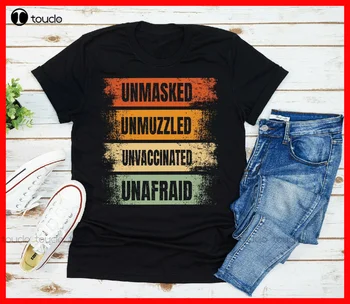 Odhalili Unmuzzled Nevakcinované Bez Tričko T-Shirt Xl L S Človekom Ženy Čierne Pánske Ružové Tričko Vlastné Aldult Teen Unisex Xs-5Xl