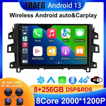 Android 13 8+256G Pre Nissan Navara NP300 rokov 2011-2016 Multimediálna navigácia, autorádio podporu carplay auto video prehrávač BT SWC