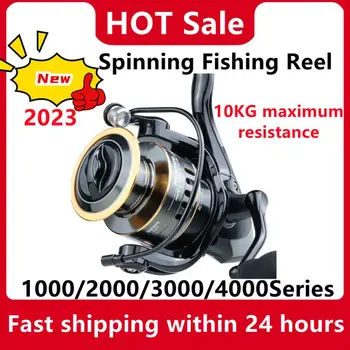 Spinning Fishing Cievky CROSSFIRE CS LT Spinning Fishing Cievky 1000-5000 ABS Metail Cievky 5-12 KG Výkon Pevného Výstroj Svetlo & Ťažké Telo