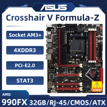 Socket AM3+ základná Doska ASUS Crosshair V Formula-Z AMD 990FX 32GB DDR3 PCI-E 2.0 USB3.0 8×SATA III ATX Pre FX-8300 ccpu