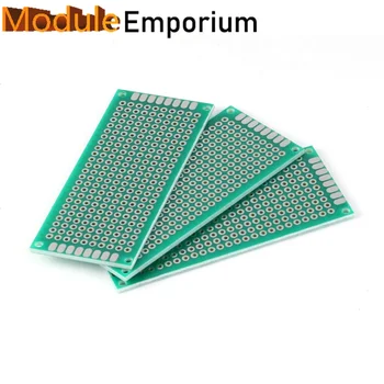 Jednostranným PCB dosky univerzálne PCB dosky sklenené vlákna, zelené olej tin PCB 3*7 CM doska pre čítačku pamäťových kariet