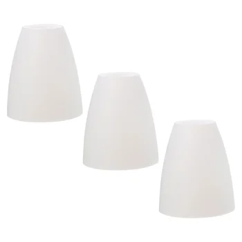3 Ks Poschodí Lampa Plastové Tienidlo Wall Light Decor Venuša Dome Lampshades na Stôl