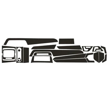5D Uhlíkových Vlákien Vzor Interiéru DIY Výbava Obtlačky Pre Mercedes-Benz Triedy C W204 2011-2014 RH Vozidlá Auto Samolepky Príslušenstvo