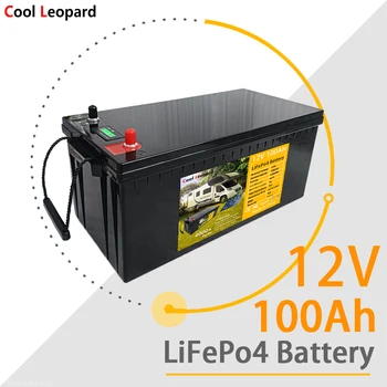 Vstavaný BMS Slnečnej Energie Systému LiFePO4 Solárne Batérie 12V 100Ah Je Vhodný Pre Pohotovostný režim Napájanie RV