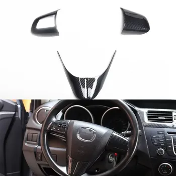 Auto volantu, Dekorácie, Kryt ABS Nálepky Na Mazda 5 2011 2012 2013 Interior Styling Príslušenstvo 3ks