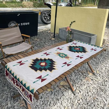 Piknik Outdoor Camping Mat Stôl Runner Svadobné Dekorácie Anti-Zablokovať Obdĺžnikový Jedálenský Stôl Runner Stôl Dekorácie